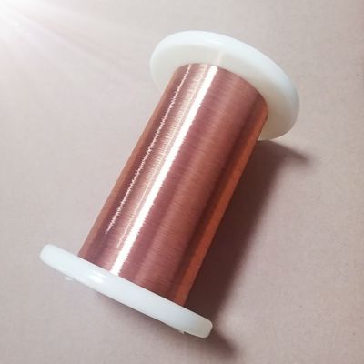 Grade 2 Polyester Enameled Copper Wire 0.07mm Self Bonding Enameled Copper Round Wire