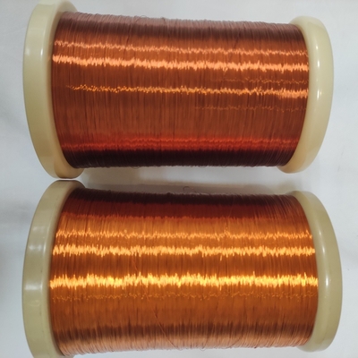 Ultra Fine Magnet Enameled Round Copper Wire Self Bonding For Air Coil 0.09mm